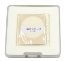 ZWO 31mm OIII 7nm Narrowband Unmounted Filter Mark II