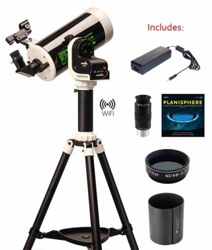 Skywatcher Skymax 127 AZ-GTi WiFi Telescope With Accessory Bundle