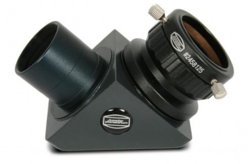 Baader Prism Diagonal T-2 90° With Focusing Eyepiece Holder and 1.25'' Nosepiece
