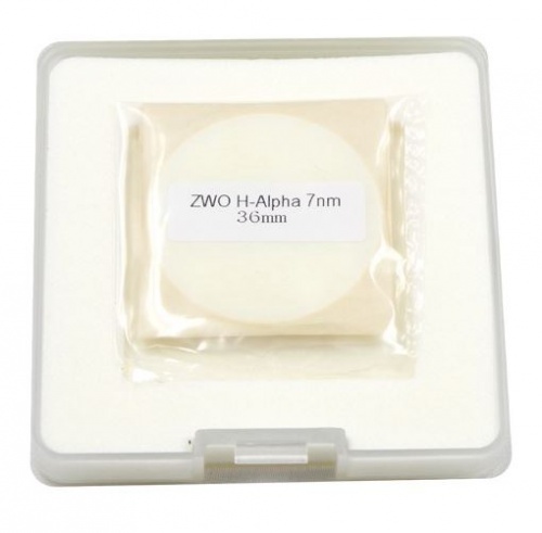 ZWO 36mm H-Alpha 7nm Narrowband Unmounted Filter Mark II