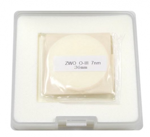 ZWO 36mm OIII 7nm Narrowband Unmounted Filter