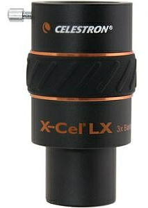 Celestron X-Cel LX x3 Barlow Lens 1.25''