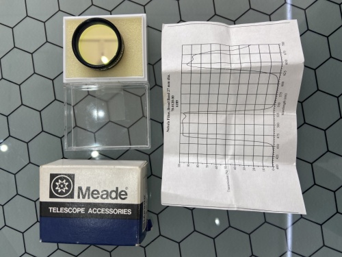 Second Hand Rare Meade 4000 Series Japanese Broadband Nebular Filter 1.25''