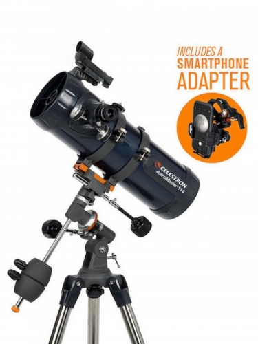 Celestron Astromaster 114EQ With Smartphone Adapter
