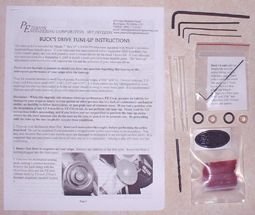 Peterson Bucks Drive Tune Up For Meade LX200 ACF & Later LX200 GPS