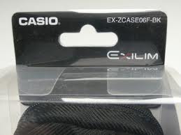 Casio EX-ZCASE06F-BK Black Camera Case Exilim