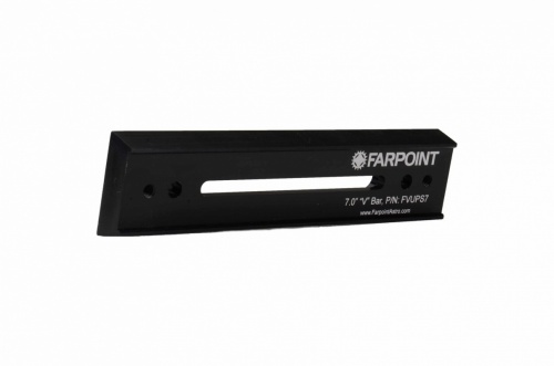 Farpoint 7'' Universal Vixen Style Dovetail Plate