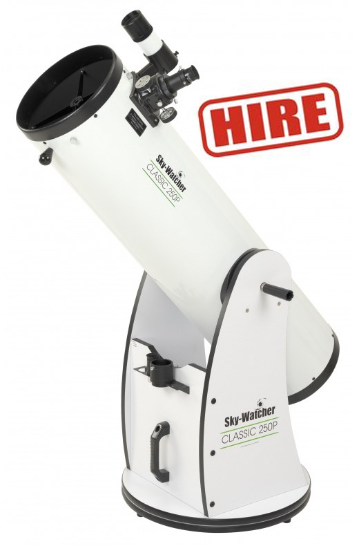HIRE Skywatcher Skyliner 250PX Dobsonian Telescope Rother Valley