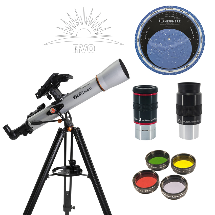 Celestron StarSense Explorer LT 70 AZ Refractor Telescope