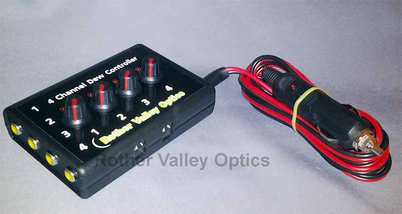 Rother Valley Optics 4 Channel Dew Dew Heater Controller