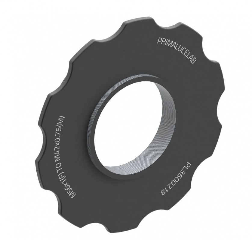 Primaluce Lab Adapter from M56 to T2 with Stop Ring for ESATTO 2" and