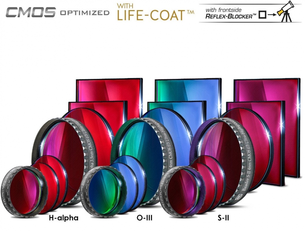 Baader CMOS Optimised F3 Ultra Highspeed Narrowband Filter Sets