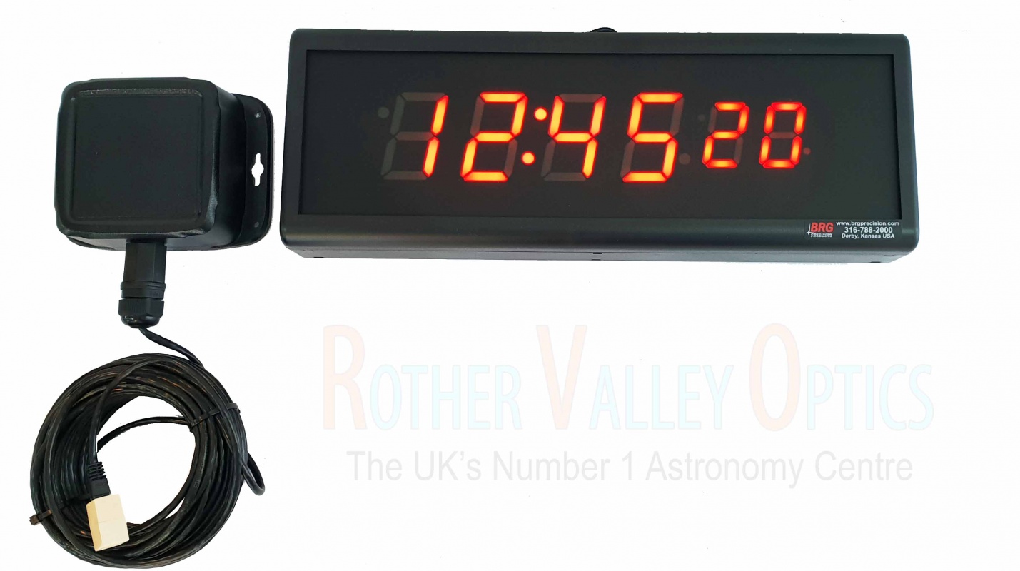 BRG Precision 6 Digit 2.5" Sidereal Clock Rother Valley Optics Ltd