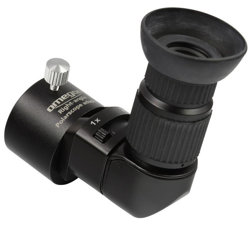 Omegon 90° Angled Polar Scope Eyepiece Rother Valley Optics Ltd
