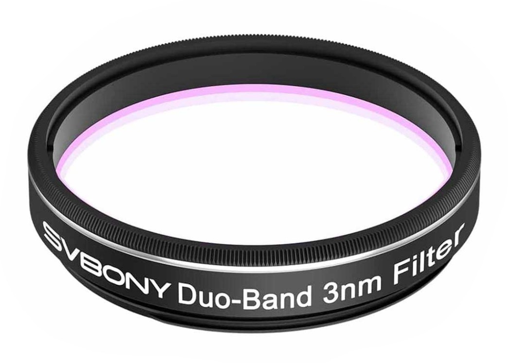 Filtre SVBONY SV227 OIII 5nm 2 Pouces - Prêt Pour Palette Hubble, Astrophotographie