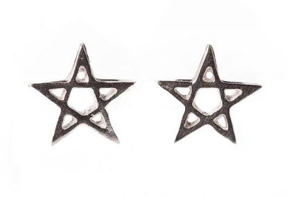 Pentagram Earring Studs