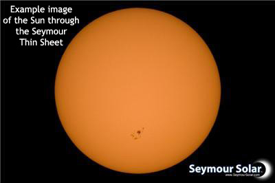 Seymour Solar 12'' Thin Film Solar Sheet