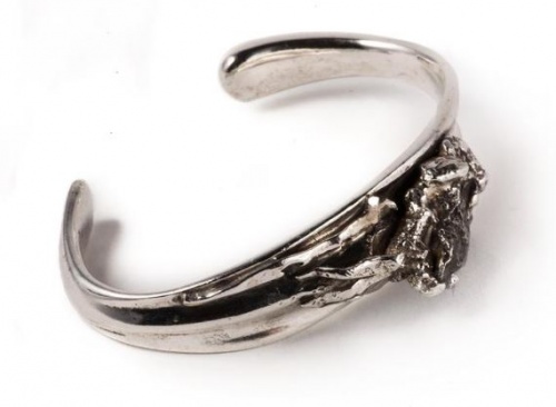 Medium Flaming Meteorite Bracelet