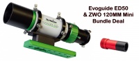 Skywatcher Evoguide ED50 & ZWO ASI 120MM Mini Guidescope Bundle