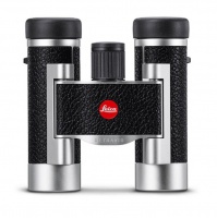 Leica Ultravid 8 x 20 Leathered Compact Binoculars Silver