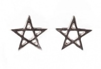 Pentagram Earring Studs